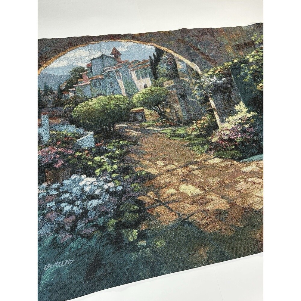 Vintage Medeival French Tapestry Stunning Tapestry Home Decor 3x4 ft Colorful - Picture 5 of 10